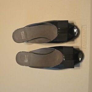 Stuart Weitzman Patent Leather Slide